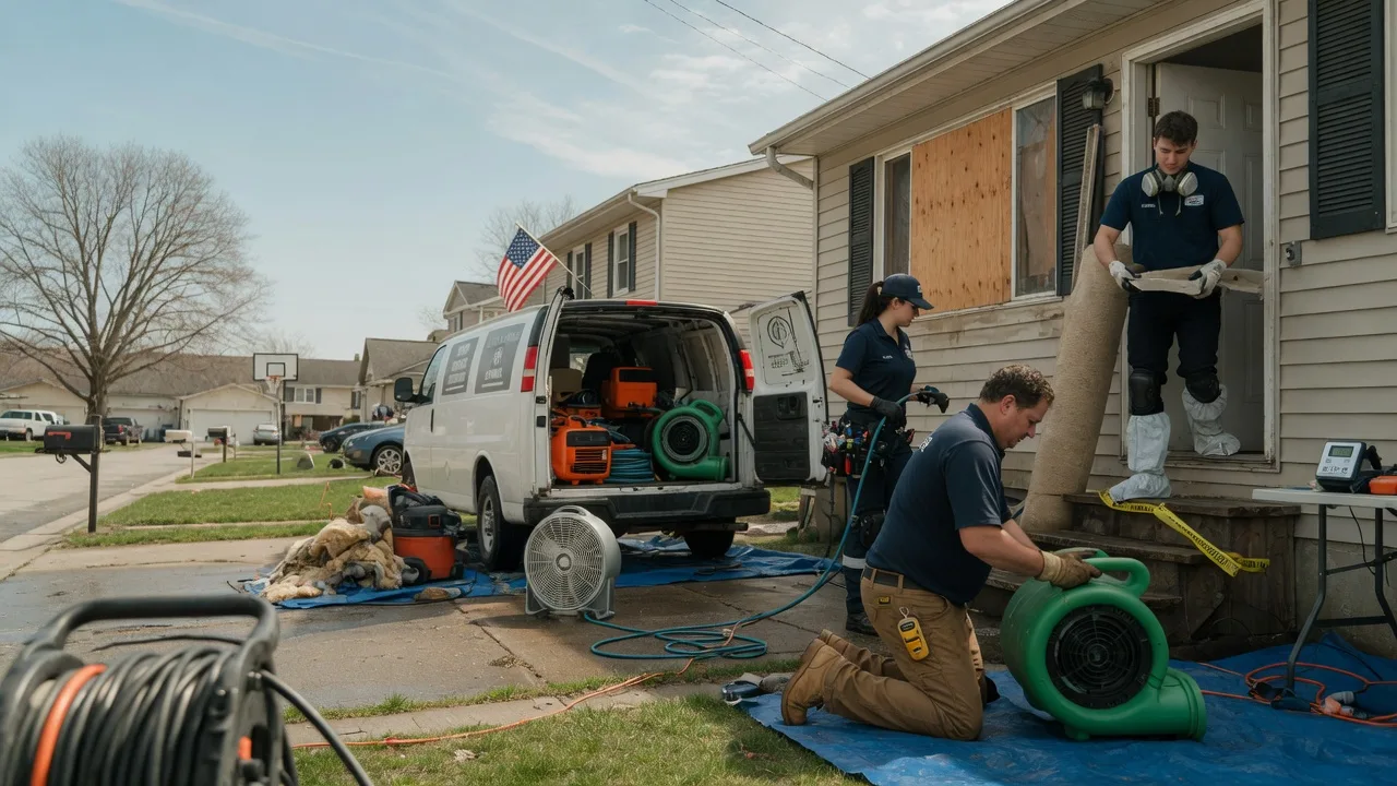 Water Damage Restoration in Dawes, WV near me